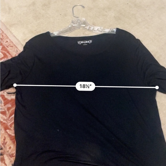 Mudd Black Long Sleeve Tee - Picture 7 of 8